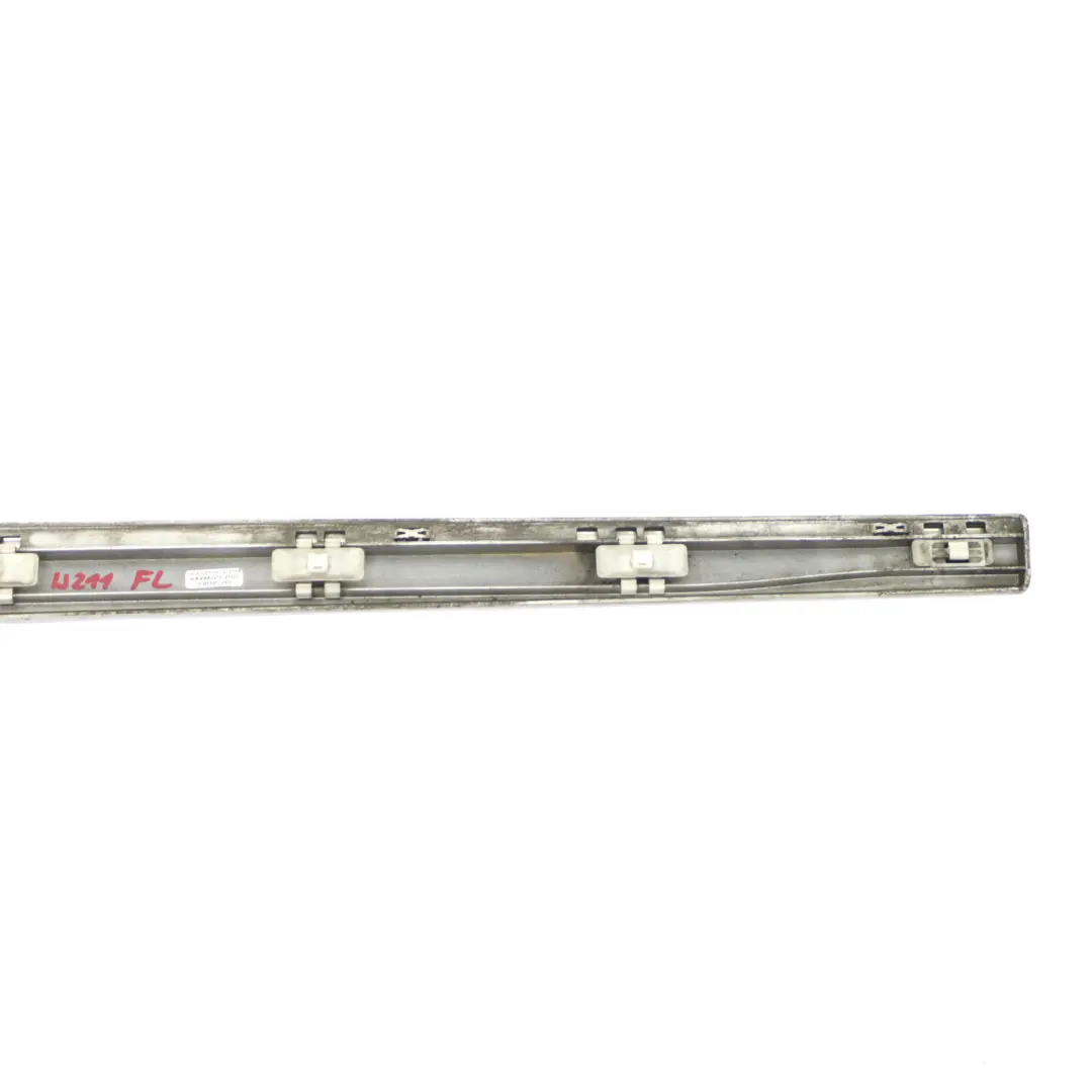 Mercedes W211 Türverkleidung vorne links Zierleiste Abdeckung Brillantsilber 744 - SKU A2116901962-BRS - Teilenummer A2116901962