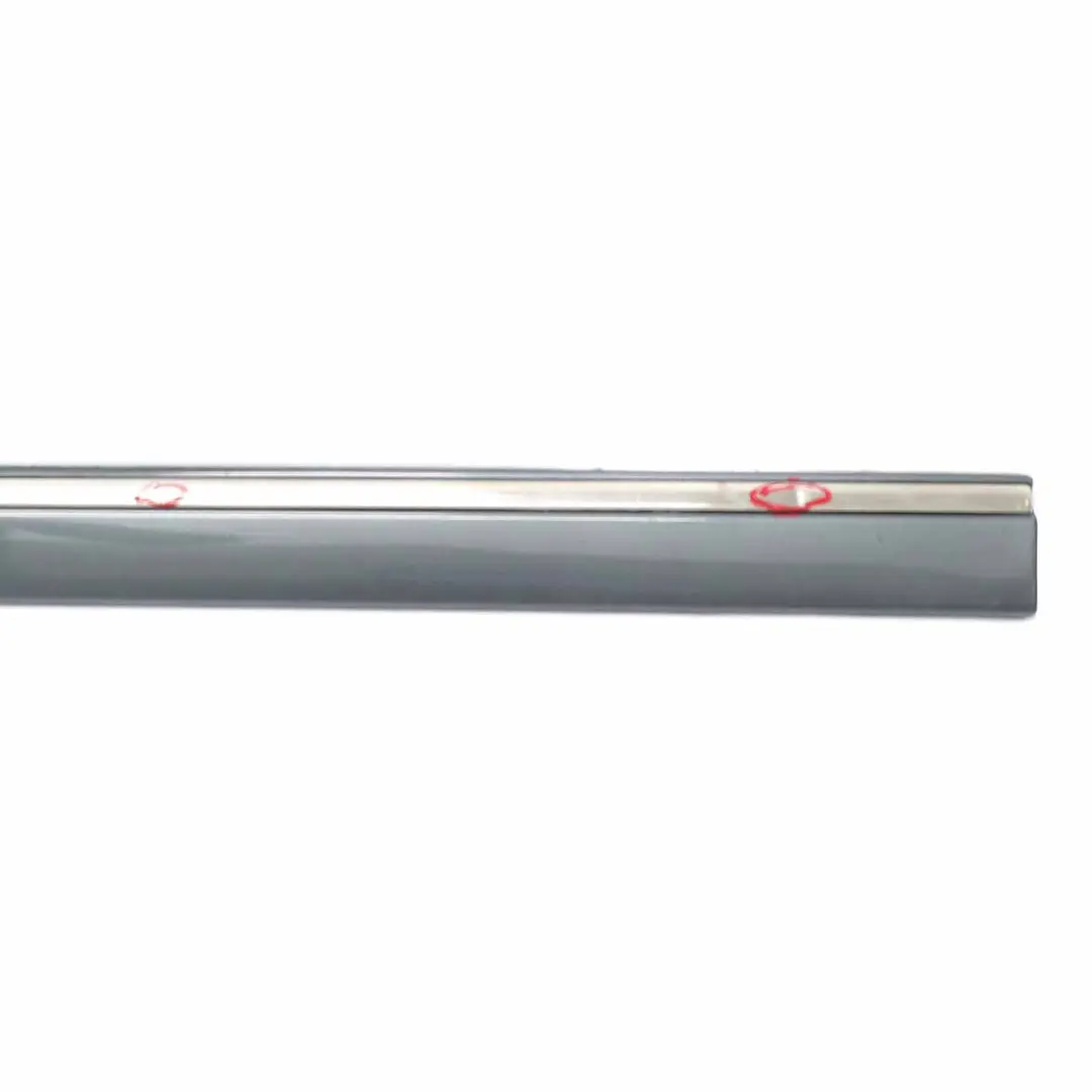 Mercedes W211 Door Moulding Front Left N/S Trim Strip Cover Flint Grey - 368 - SKU A2116901962-FLG - Part number A2116901962