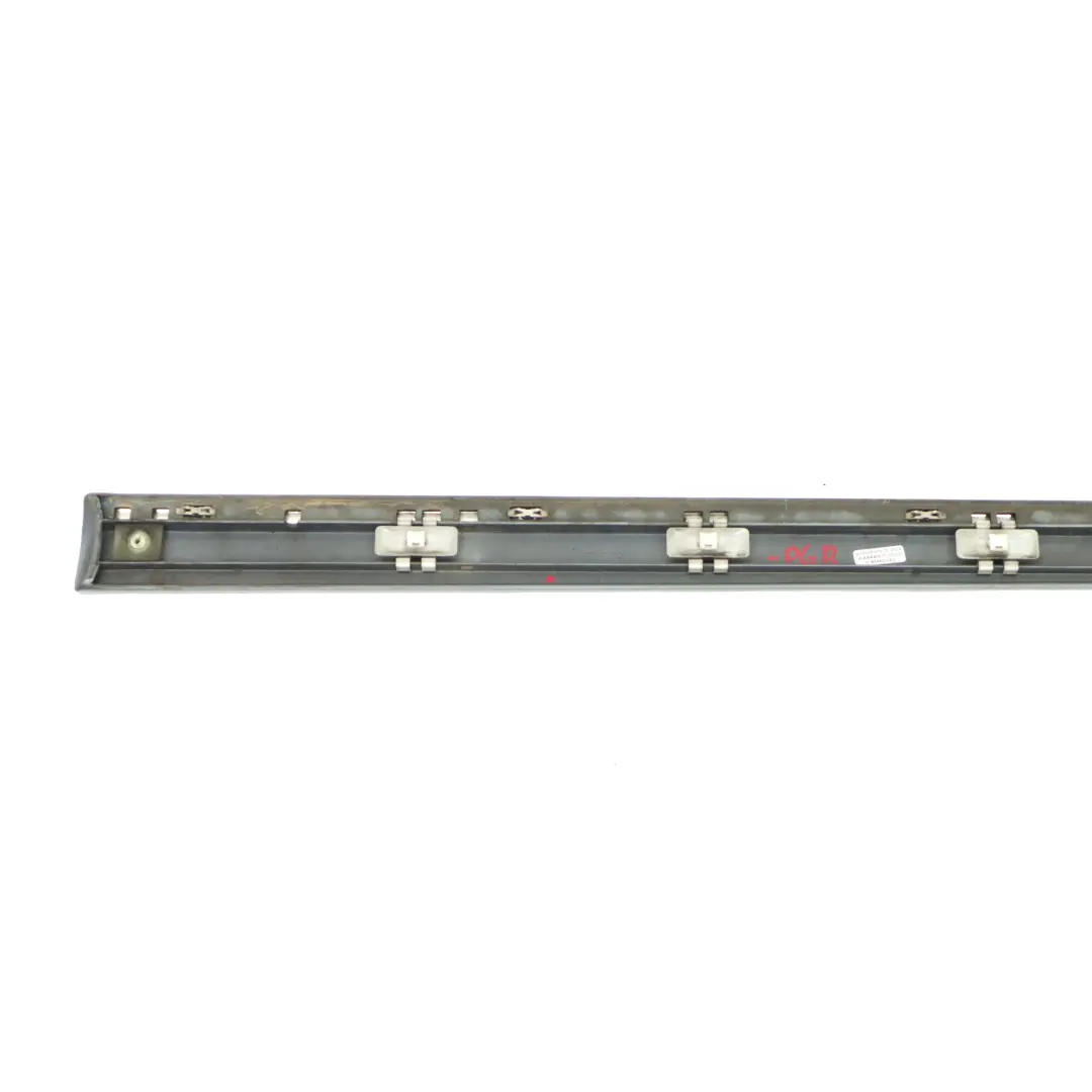 Mercedes W211 Moulure de Porte Avant Gauche Cache Bande Perlite Gris - 747 - SKU A2116901962-PGR - Numéro de pièce A2116901962