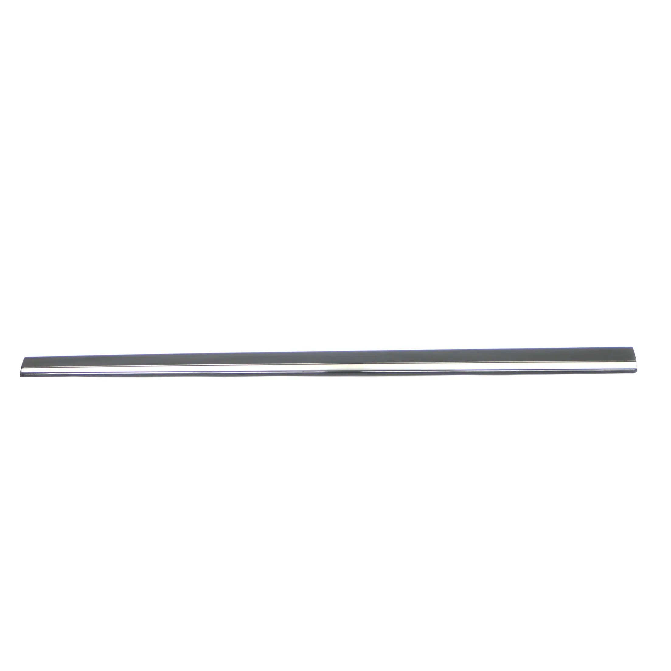 Mercedes W211 Front Right Door O/S Moulding Trim Strip Obsidian Black 197
