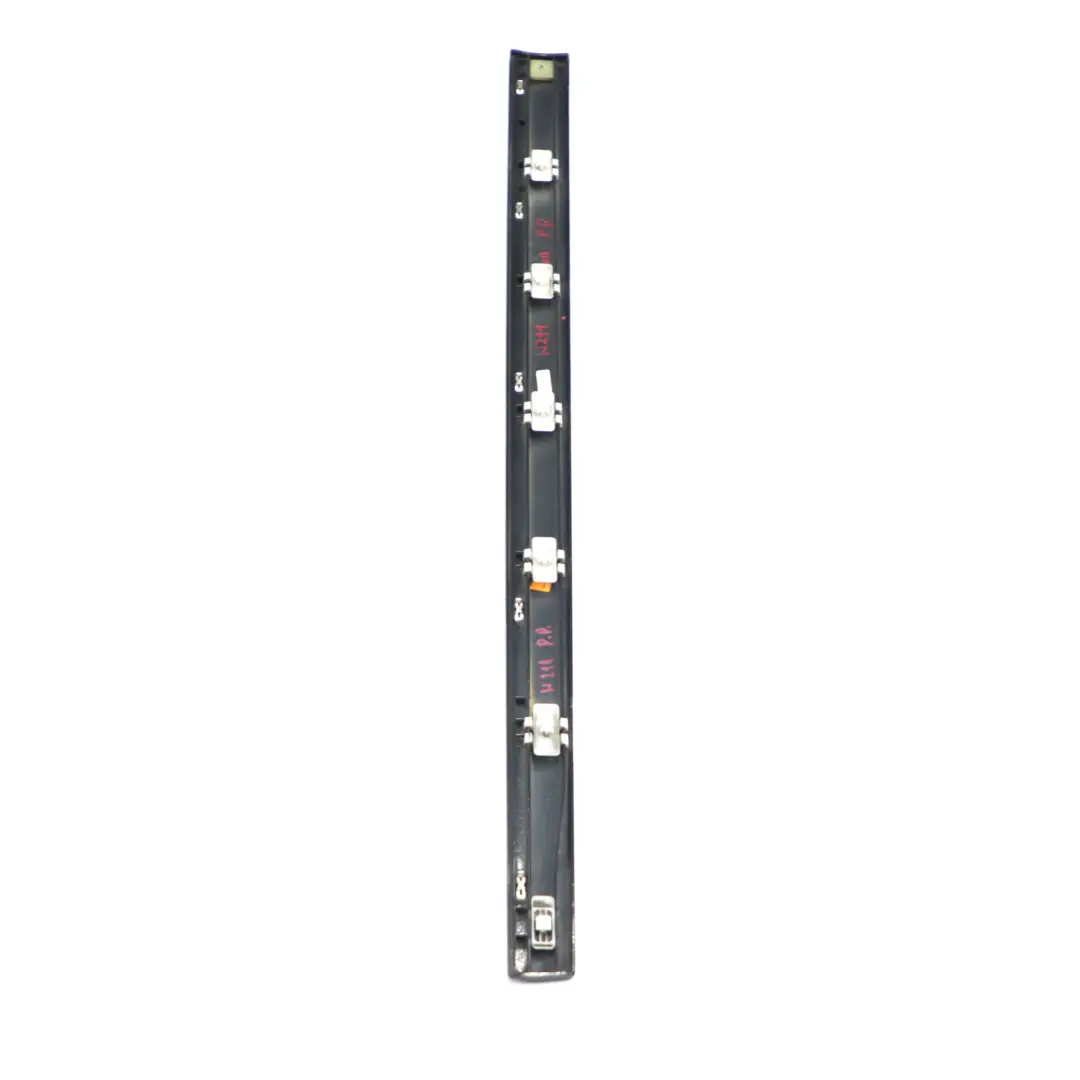 Mercedes W211 Front Right Door O/S Moulding Trim Strip Obsidian Black 197 - SKU A2116902062-OB - Part number A2116902062