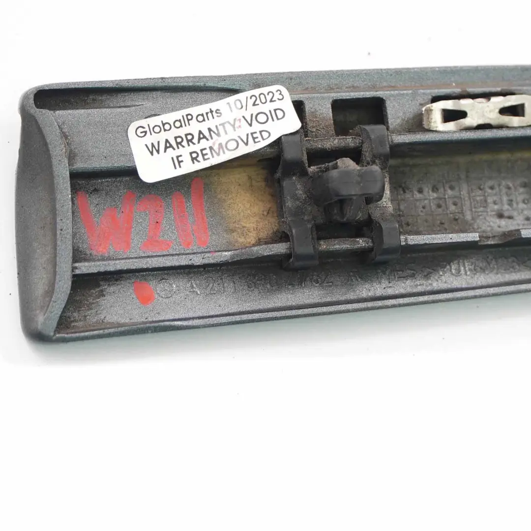 Mercedes W211 Wing Panel Moulding Front Left N/S Trim Strip Flint Grey - 368 - SKU A2116902762-FLG - Part number A2116902762