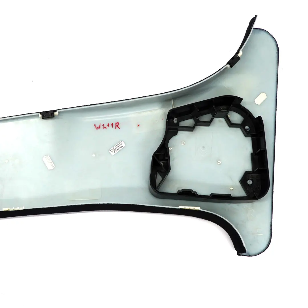 Mercedes W211 Column B Pillar Trim Panel Right O/S Cover Black - SKU A2116903254 - Part number A2116903254