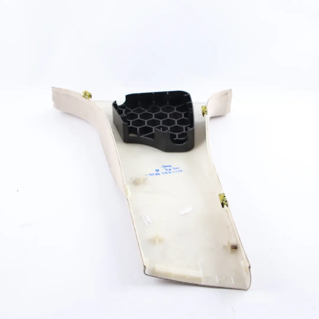 Column B-Pillar Trim Panel Cover Right O/S Beige to Mercedes W211 S211 with Part number A2116908026 Mercedes W211 S211 Column B-Pillar Trim Panel Cover Right O/S Beige - SKU A2116908026-1 - Part number A2116908026