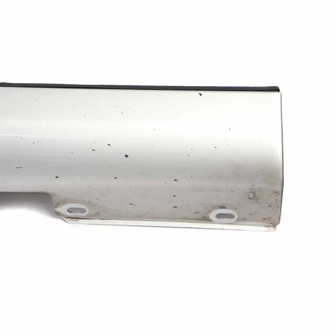 Mercedes W211 Door Sill Side Cover Skirt Right O/S Brilliant Silver - 744 - SKU A2116980254-BRS - Part number A2116980254