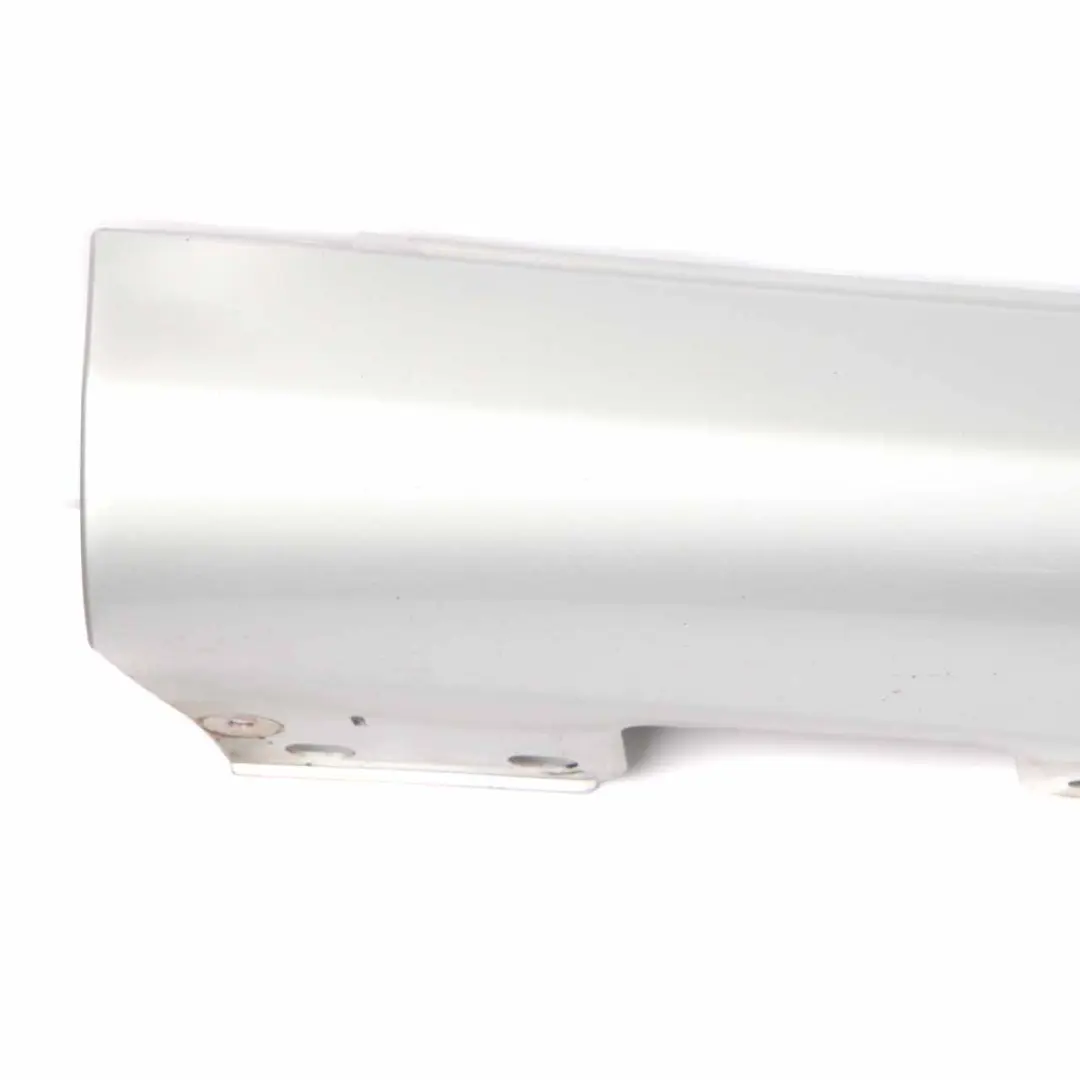 Door Sill Side Cover Skirt Right O/S Brilliant Silver - 744 to Mercedes W211 with Part number A2116980254 Mercedes W211 Door Sill Side Cover Skirt Right O/S Brilliant Silver - 744 - SKU A2116980254-BRS - Part number A2116980254