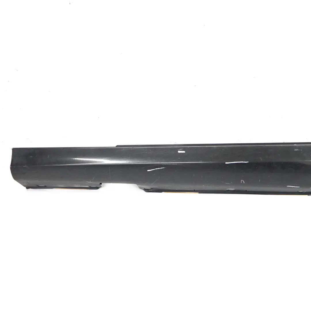 Mercedes W211 Gonna laterale Rivestimento soglia sinistra Obsidian Black 197 - SKU A2116980354-OB - Numero di parte A2116980354