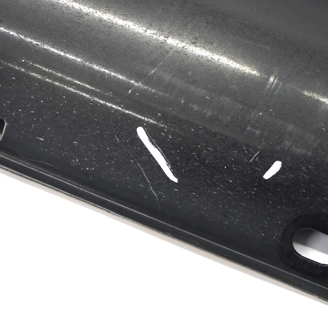 Mercedes W211 Gonna laterale Rivestimento soglia sinistra Obsidian Black 197 - SKU A2116980354-OB - Numero di parte A2116980354