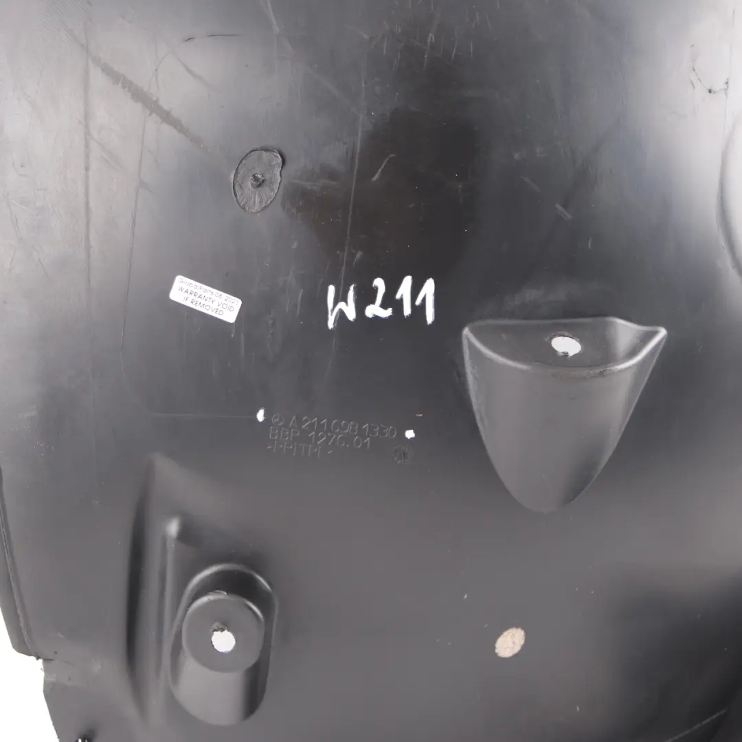 Mercedes W211 S211 Nadkole Przednie Lewa Osłona Tylna Część - SKU A2116981330 - Numer Części A2116981330