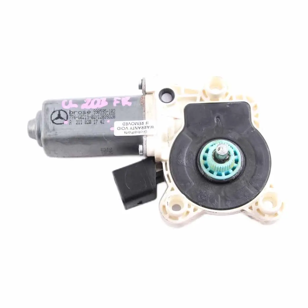 gauche Fenêtre Moteur électrique pour Mercedes W203 W220 Porte avant à propos du numéro de pièce A2118201742 Mercedes W203 W220 Porte avant gauche Fenêtre Moteur électrique - SKU A2118201742 - Numéro de pièce A2118201742