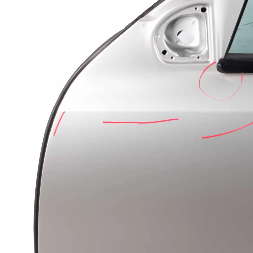 Mercedes W211 Door Front Left N/S E-Class Brilliant Silver Metallic - 744 - SKU A2117201305-BRS - Part number A2117201305