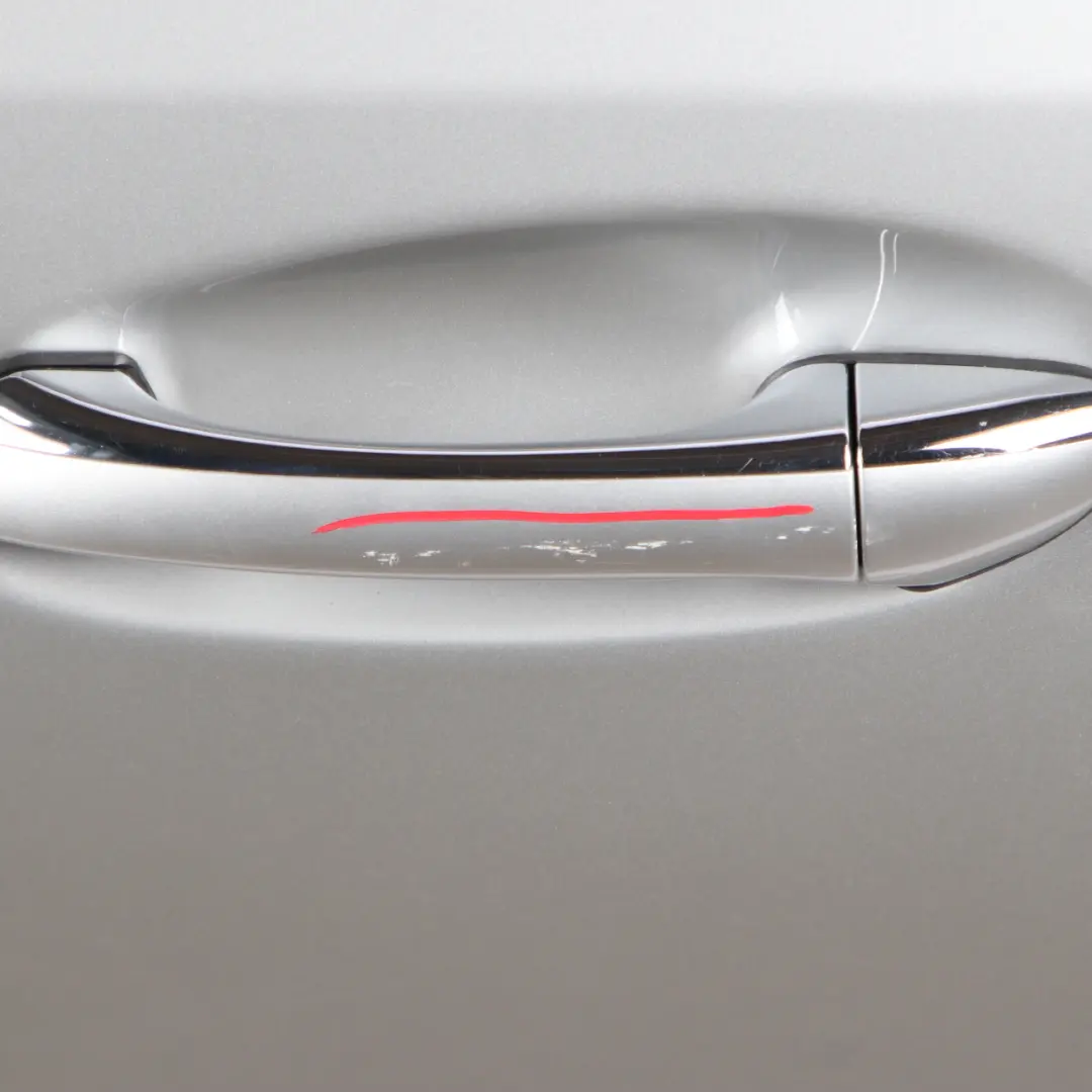 Door Front Left N/S E-Class Brilliant Silver Metallic - 744 to Mercedes W211 with Part number A2117201305 Mercedes W211 Door Front Left N/S E-Class Brilliant Silver Metallic - 744 - SKU A2117201305-BRS - Part number A2117201305