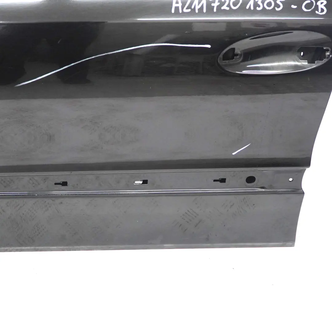 Mercedes W211 Tür vorne links E-Klasse Obsidian Schwarz Metallic - 197 - SKU A2117201305-OB - Teilenummer A2117201305