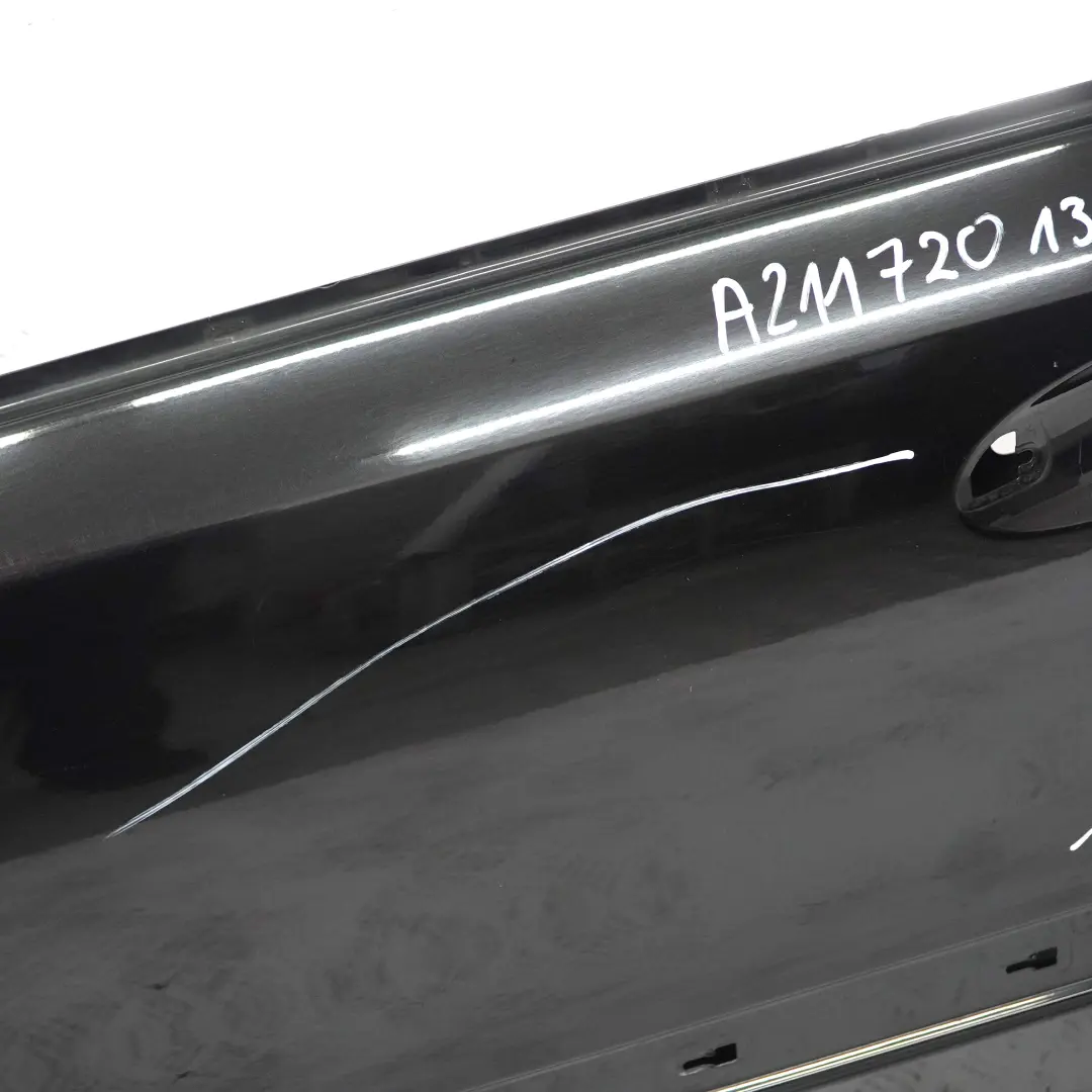 Mercedes W211 Porte avant gauche Obsidian Black Metallic - 197 - SKU A2117201305-OB - Numéro de pièce A2117201305