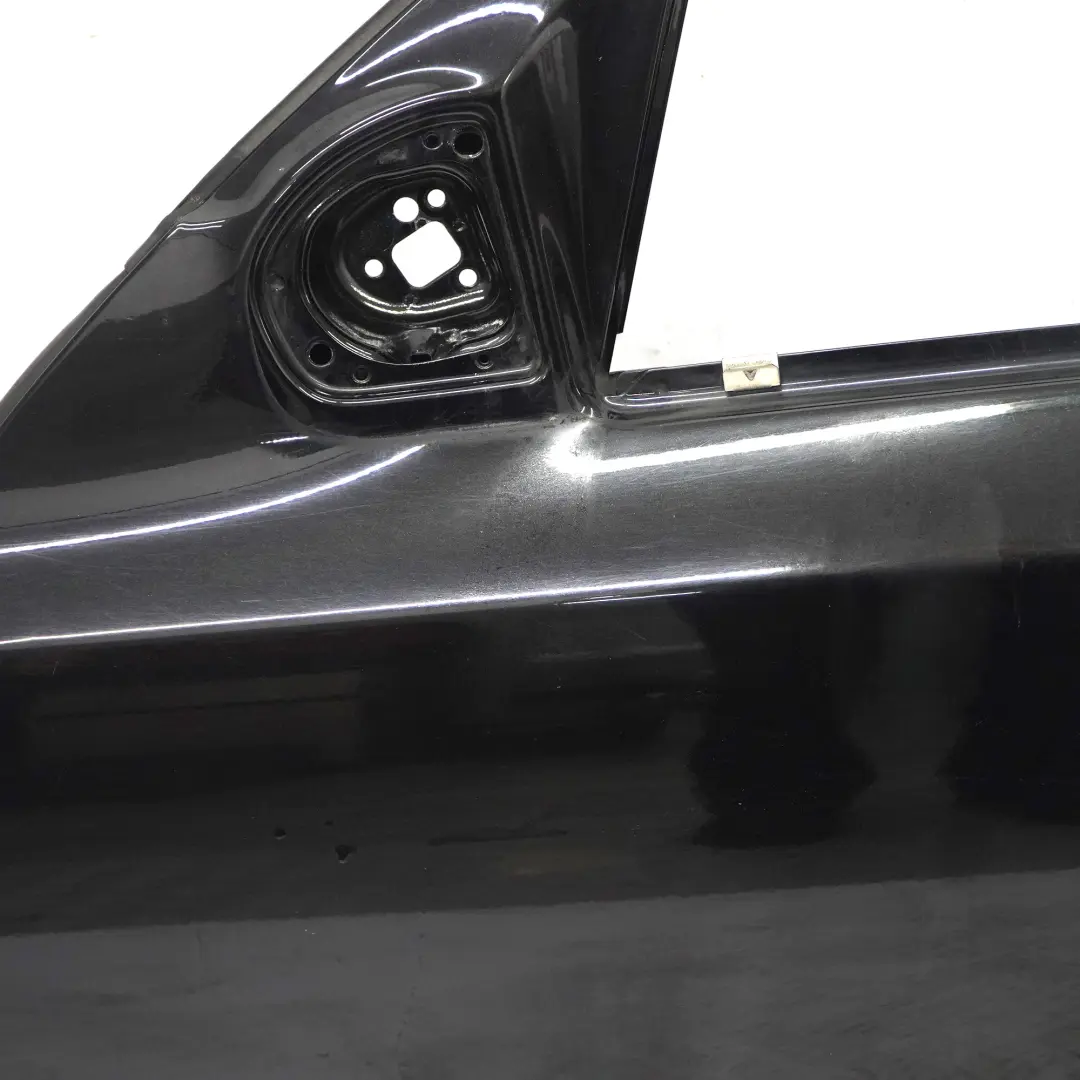 Mercedes W211 Tür vorne links E-Klasse Obsidian Schwarz Metallic - 197 - SKU A2117201305-OB - Teilenummer A2117201305