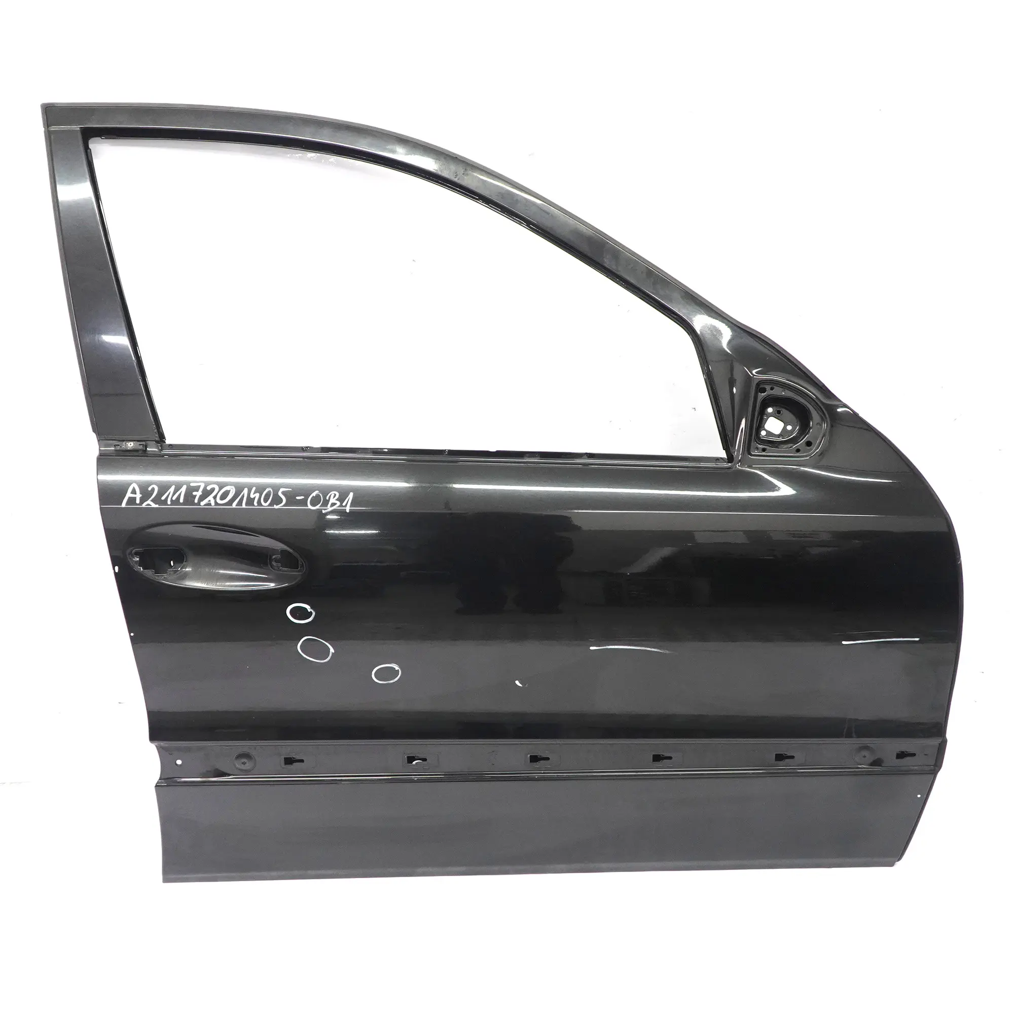 Mercedes W211 Porta anteriore destra Classe E Obsidian Black Metallic - 197