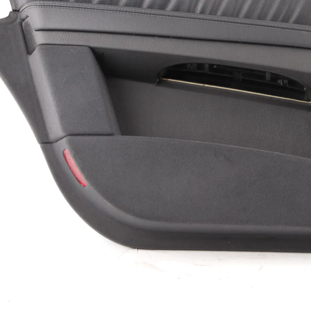 Mercedes W211 Door Card Front Left N/S Door Interior Trim Panel Black Leather - SKU rhd-A2117206170-1 - Part number A2117206170