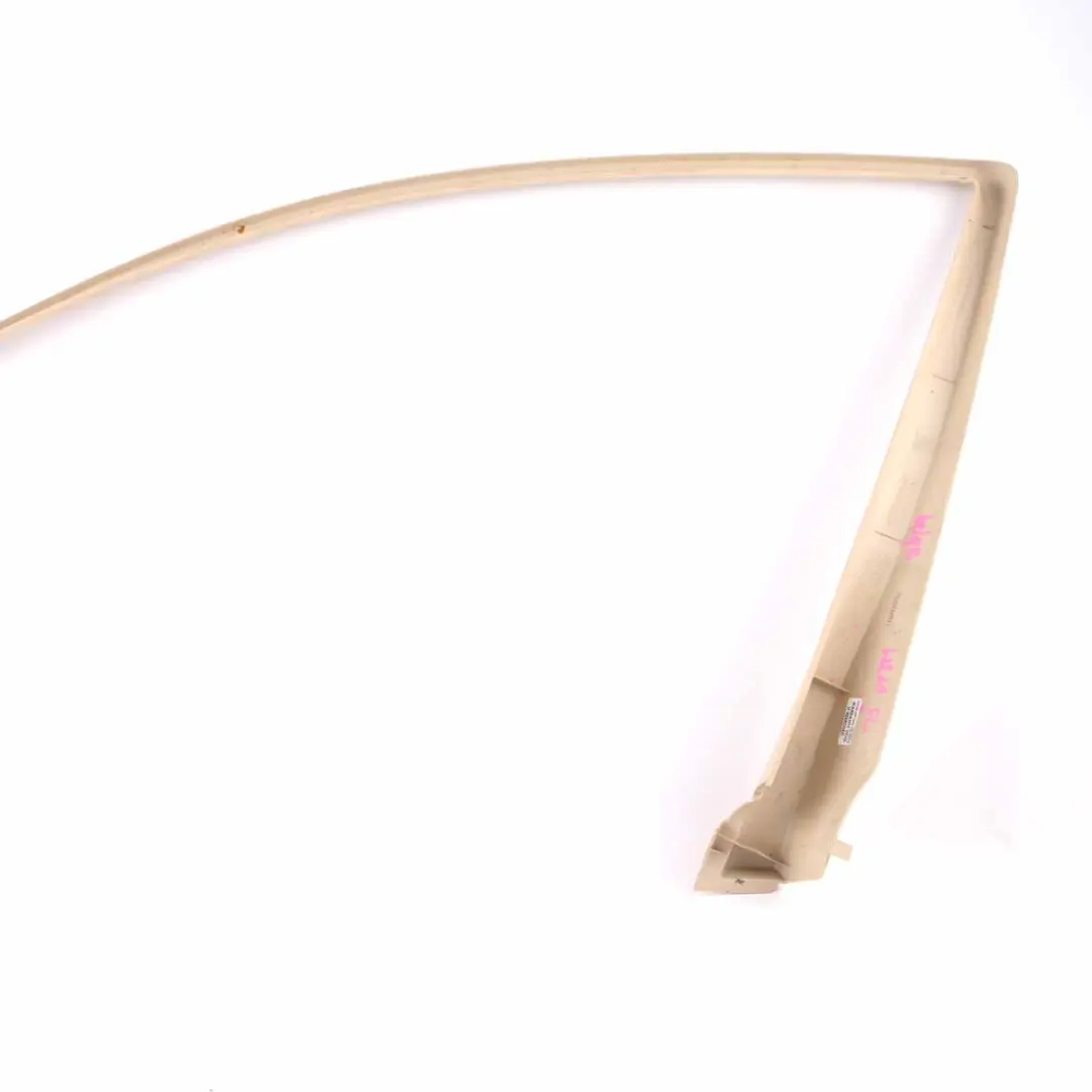 Window Moulding Trim Front Left N/S Door Frame Beige to Mercedes W211 with Part number A2117250171 Mercedes W211 Window Moulding Trim Front Left N/S Door Frame Beige - SKU A2117250171-2 - Part number A2117250171
