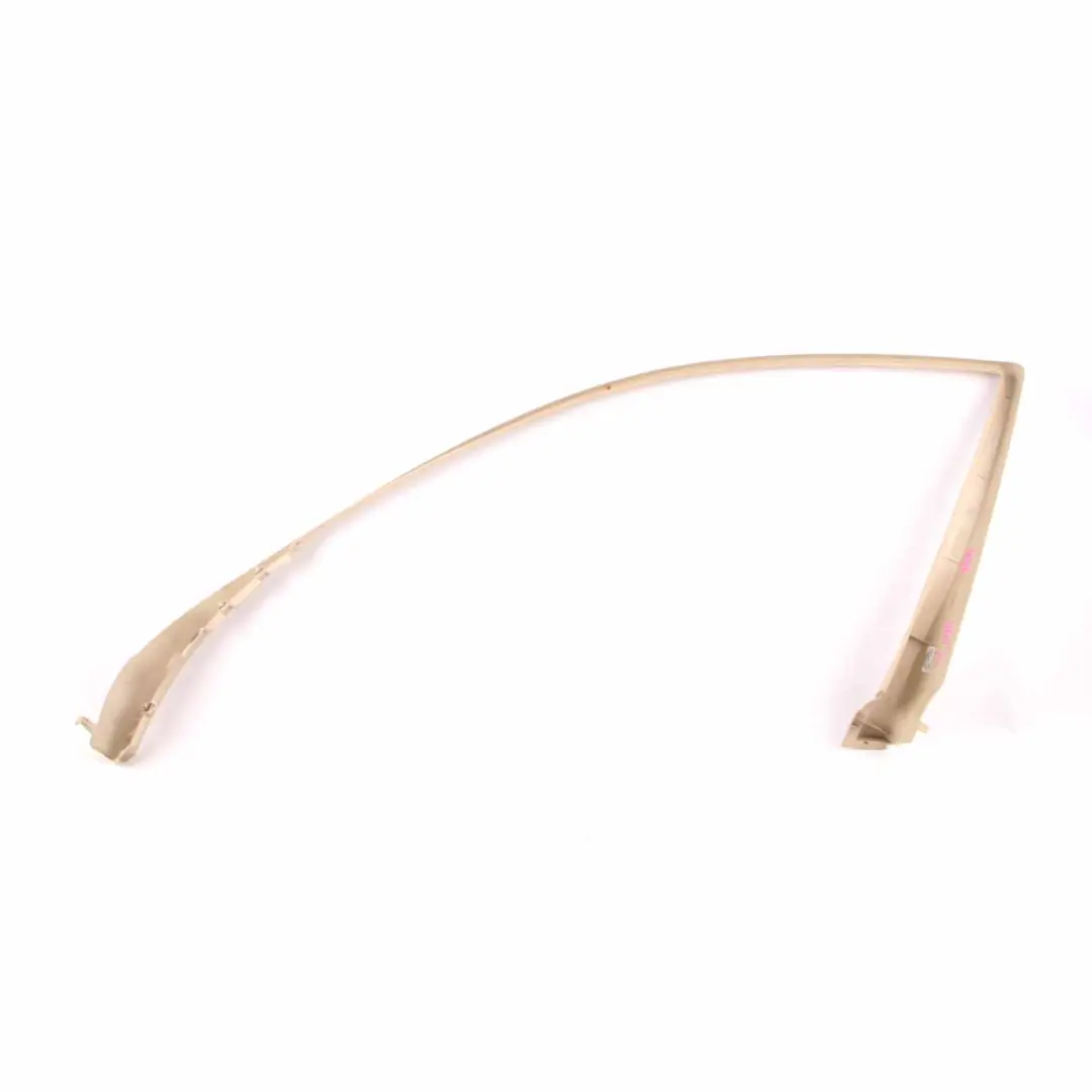 Window Moulding Trim Front Left N/S Door Frame Beige to Mercedes W211 with Part number A2117250171 Mercedes W211 Window Moulding Trim Front Left N/S Door Frame Beige - SKU A2117250171-2 - Part number A2117250171