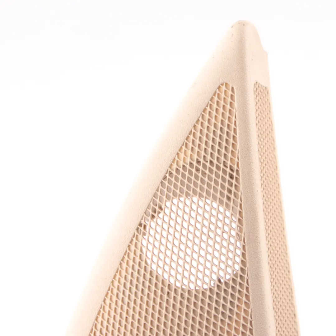Mercedes W211 Tweeter Cover Front Right O/S Mirror Triangle Beige - SKU A2117250294-2 - Part number A2117250294