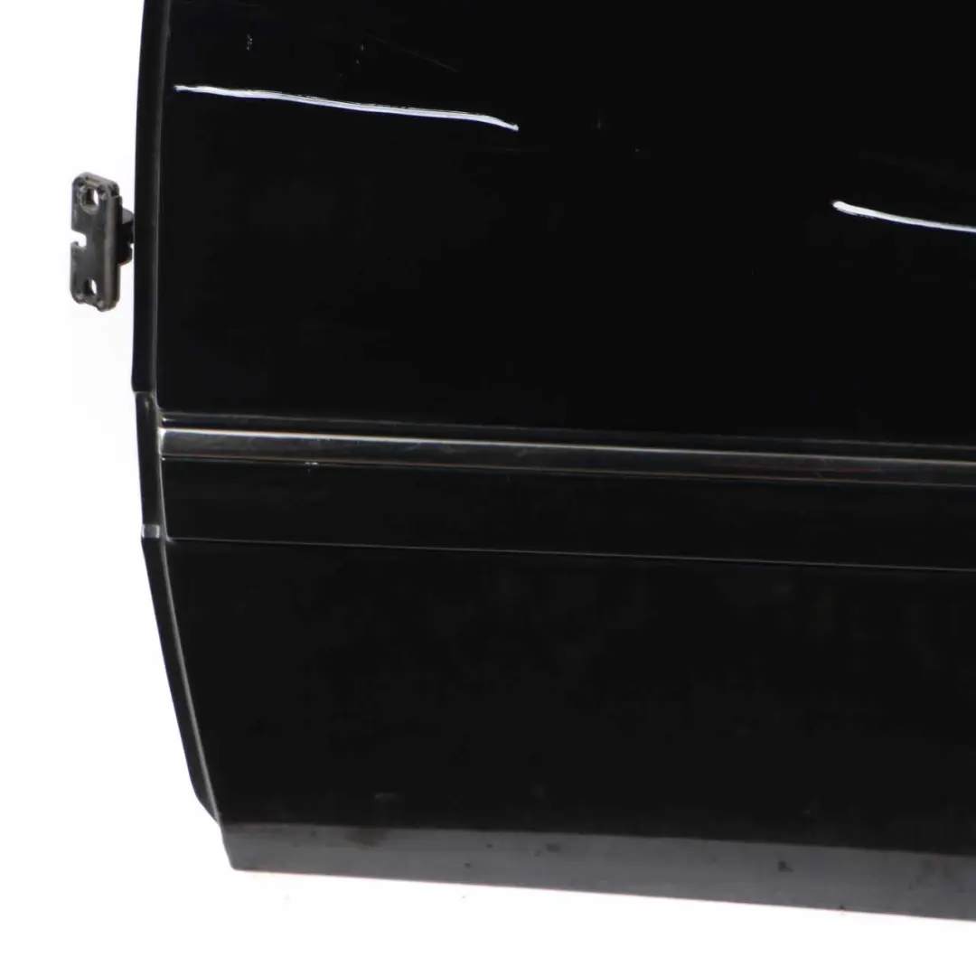 Door Rear Left N/S Melanite Black Metallic - 185 to Mercedes W211 with Part number A2117300105 Mercedes W211 Door Rear Left N/S Melanite Black Metallic - 185 - SKU A2117300105-MEB - Part number A2117300105