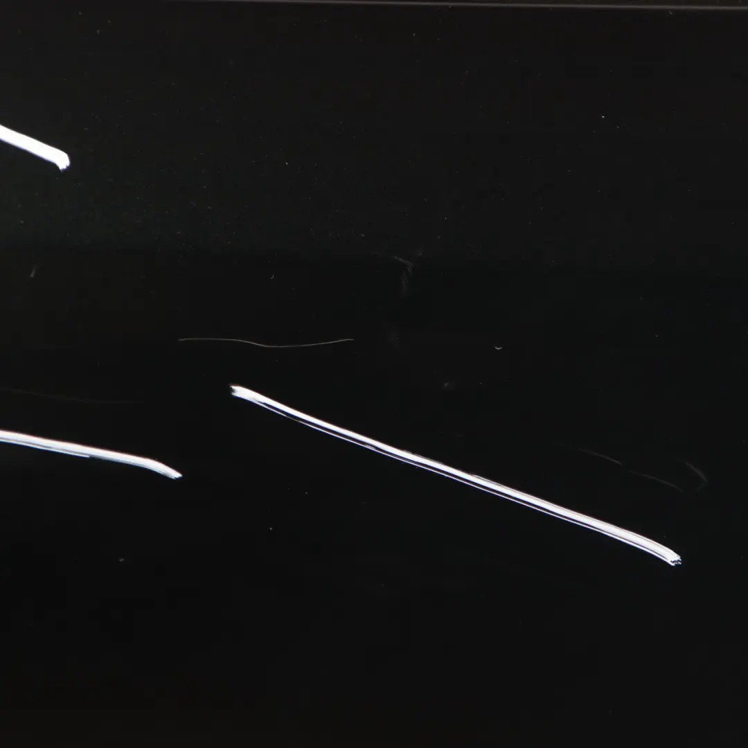 Mercedes W211 Door Rear Left N/S Melanite Black Metallic - 185 - SKU A2117300105-MEB - Part number A2117300105