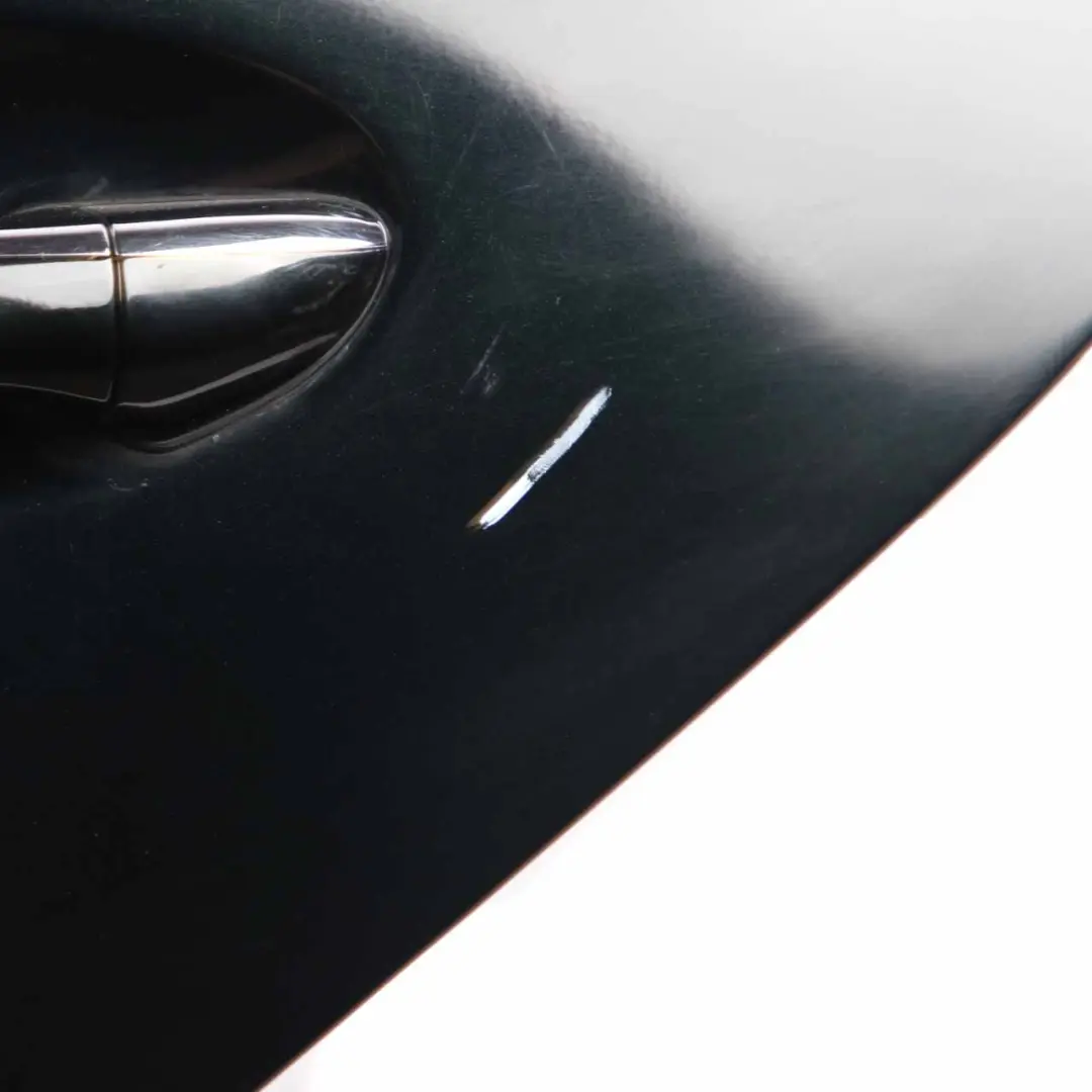 Mercedes W211 Door Rear Left N/S Melanite Black Metallic - 185 - SKU A2117300105-MEB - Part number A2117300105