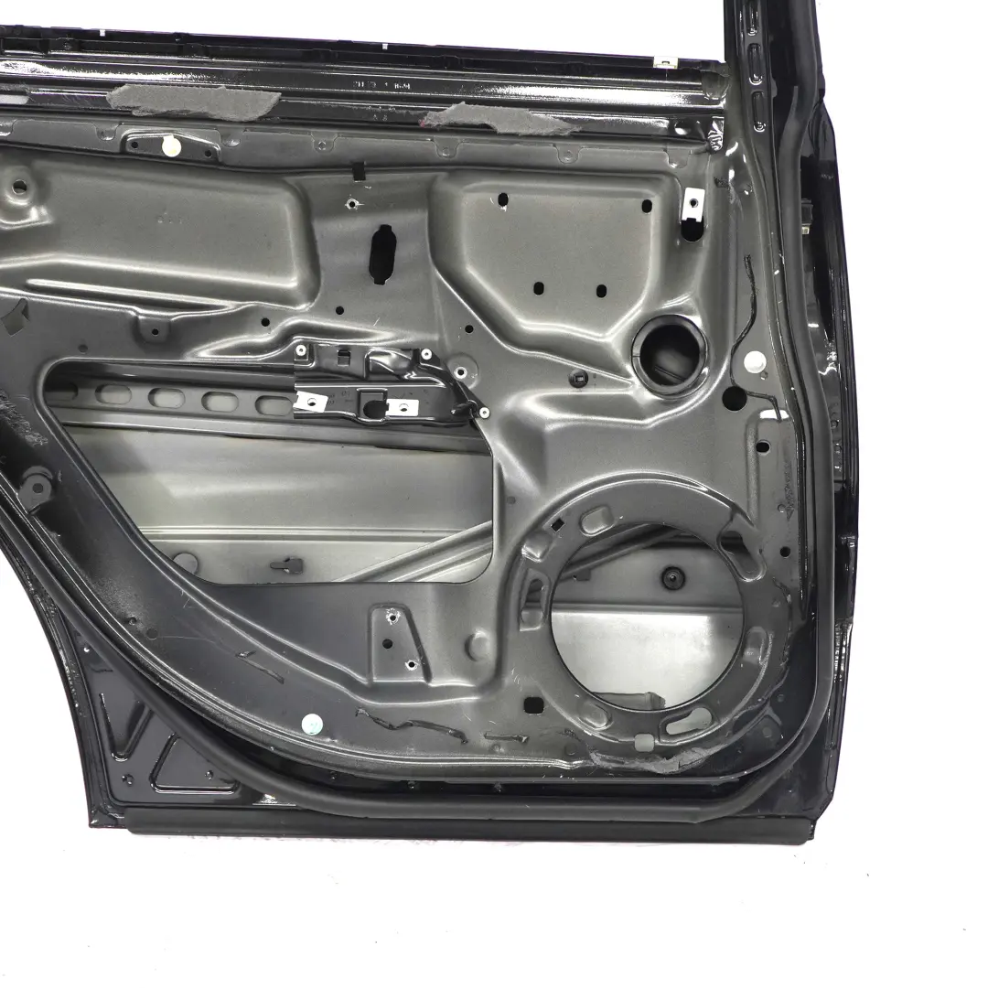 Mercedes W211 Door Rear Left N/S Obsidian Black Metallic - 197 - SKU A2117300105-OB1 - Part number A2117300105