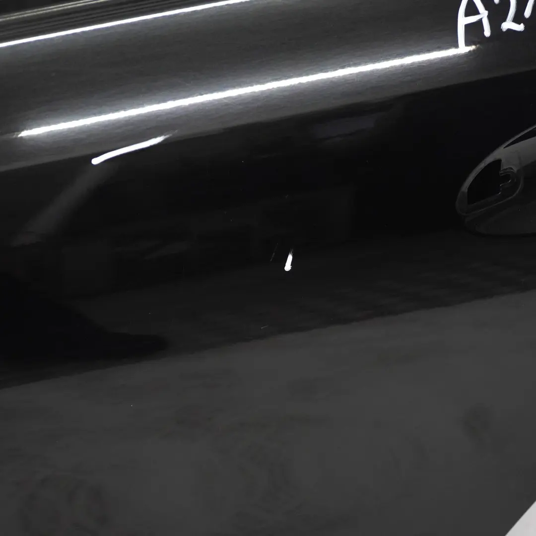 Mercedes W211 Door Rear Left N/S Obsidian Black Metallic - 197 - SKU A2117300105-OB1 - Part number A2117300105