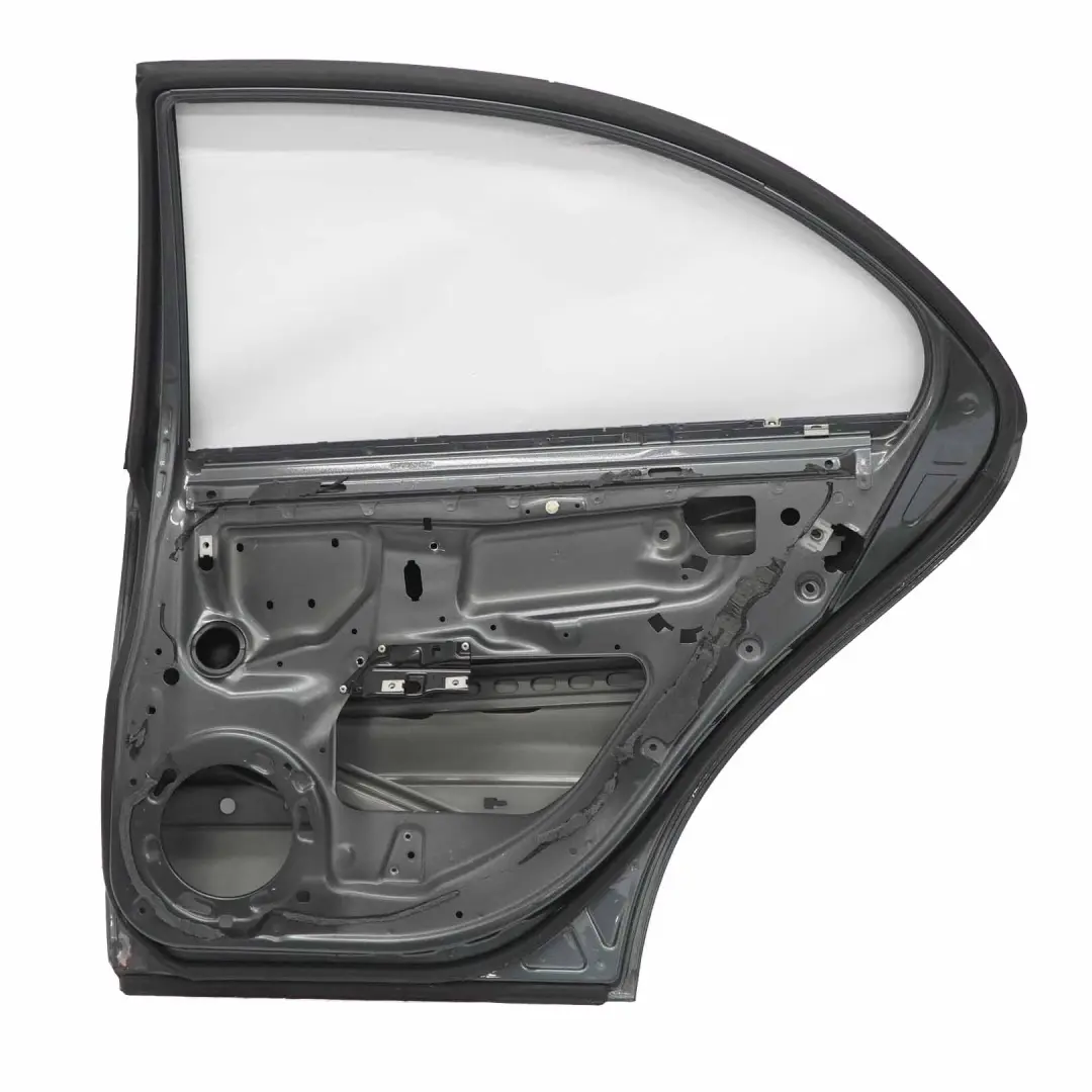 Mercedes W211 Door Rear Right O/S Flint Grey Metallic - 368 - SKU A2117300205-FLG - Part number A2117300205