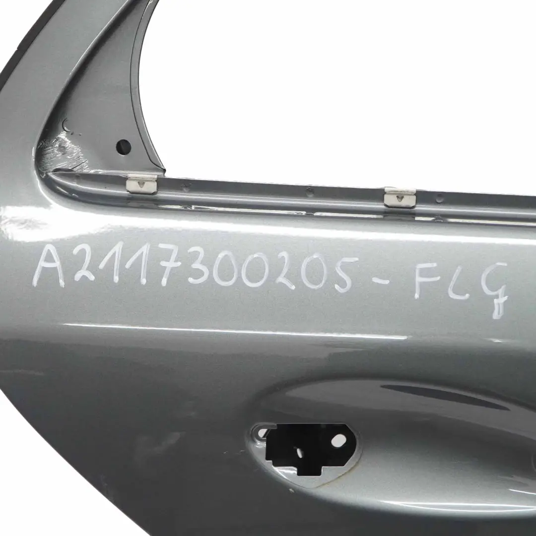 Mercedes W211 Door Rear Right O/S Flint Grey Metallic - 368 - SKU A2117300205-FLG - Part number A2117300205