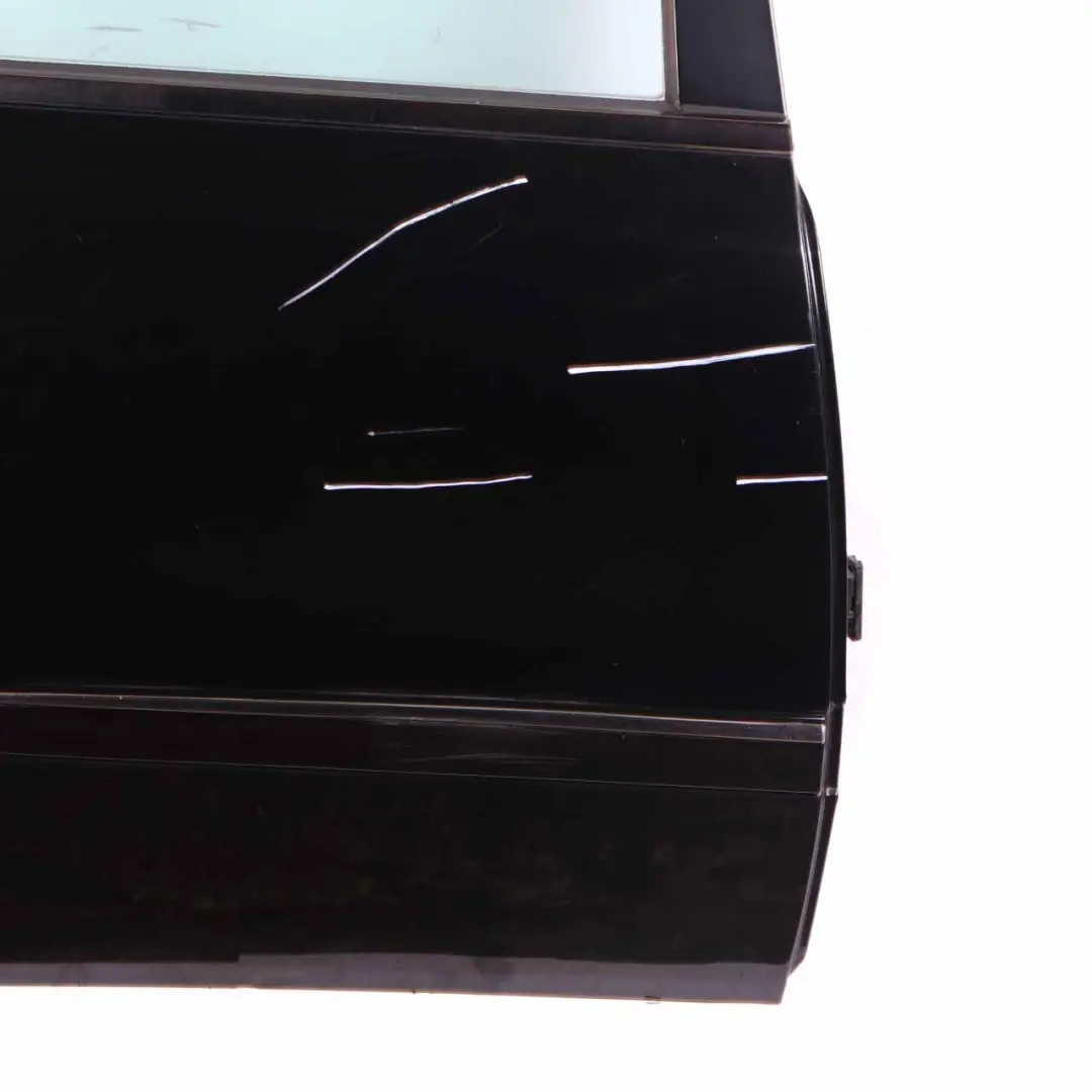 Mercedes W211 Door Rear Right O/S Melanite Black Metallic - 185 - SKU A2117300205-MEB - Part number A2117300205