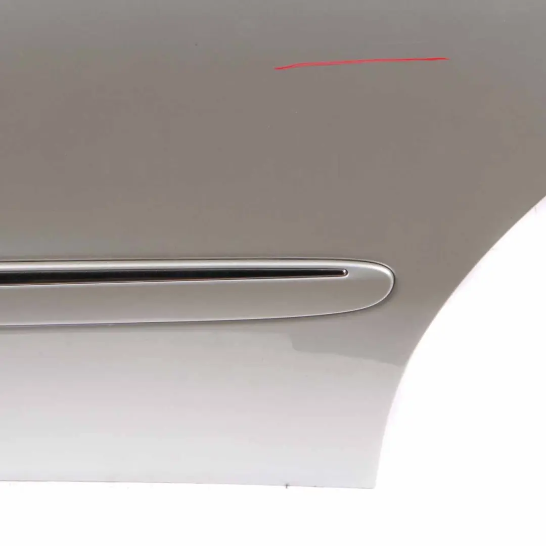 Door Rear Left N/S E-Class Estate Brilliant Silver Metallic - 744 to Mercedes S211 with Part number A2117300305 Mercedes S211 Door Rear Left N/S E-Class Estate Brilliant Silver Metallic - 744 - SKU A2117300305-BRS - Part number A2117300305