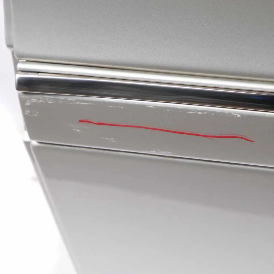 Door Rear Left N/S E-Class Estate Brilliant Silver Metallic - 744 to Mercedes S211 with Part number A2117300305 Mercedes S211 Door Rear Left N/S E-Class Estate Brilliant Silver Metallic - 744 - SKU A2117300305-BRS - Part number A2117300305