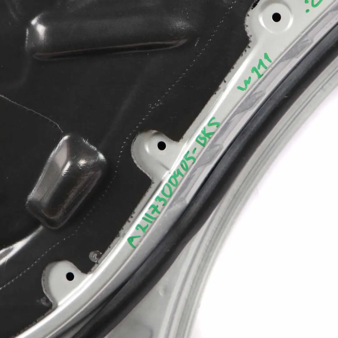 Door Rear Right O/S E-Class Estate Brilliant Silver - 744 to Mercedes S211 with Part number A2117300405 Mercedes S211 Door Rear Right O/S E-Class Estate Brilliant Silver - 744 - SKU A2117300405-BRS - Part number A2117300405