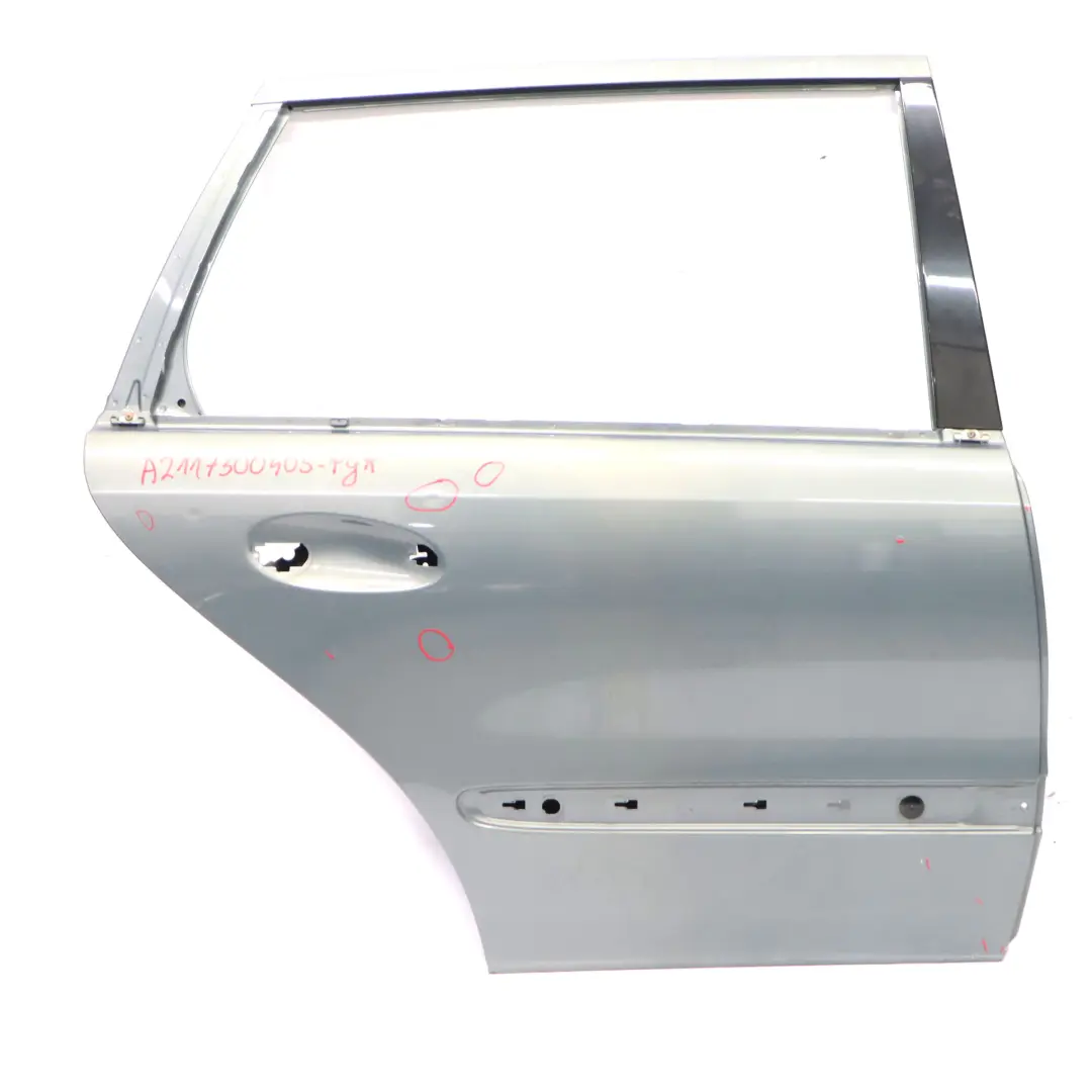 Mercedes S211 Estate Door Rear Right O/S Perlite Grey Metallic - 747 - SKU A2117300405-PGR - Part number A2117300405
