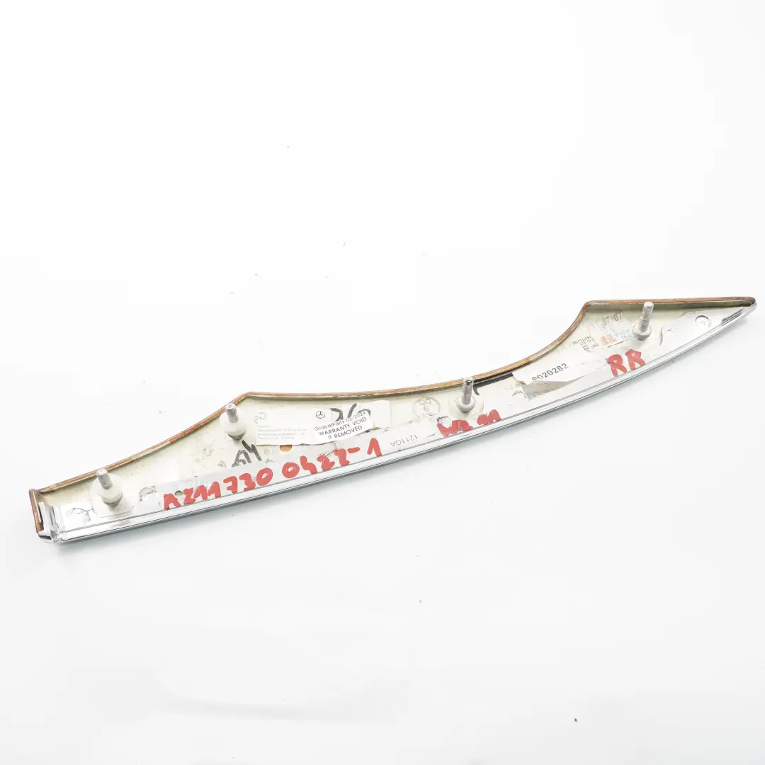 Mercedes W211 Door Trim Rear Right O/S Strip Cover Interior Wood - SKU A2117300422-1 - Part number A2117300422