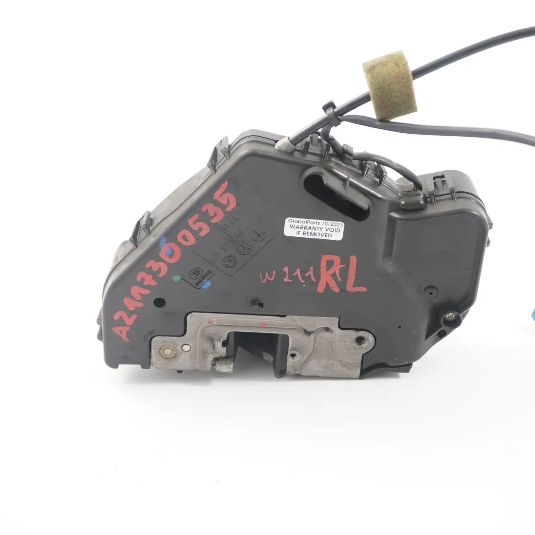 Mercedes W211 Schließen Verriegelung Anschluss Hinten Links A21173005 - SKU A2117300535 - Teilenummer A2117300535
