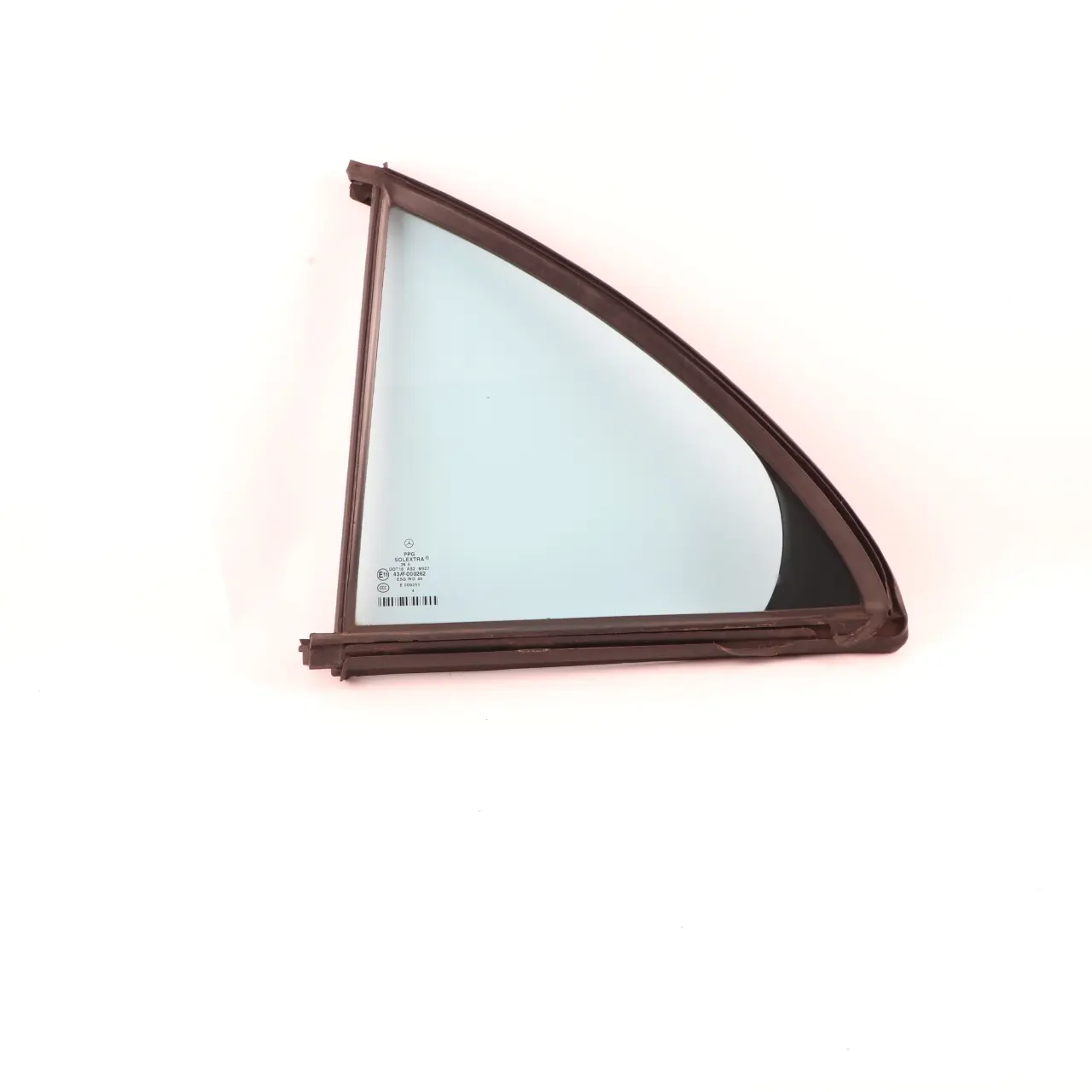 Mercedes W211 Fixed Glass Window Rear Door Left N/S Heat Absorbing Blue Glass