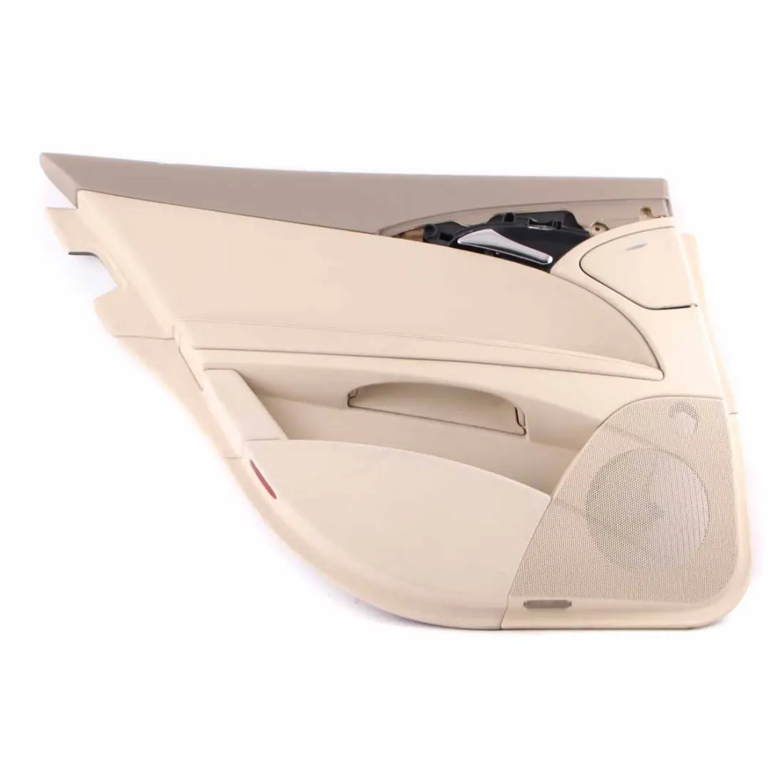 Door Card Rear Left N/S Door Trim Panel Cloth Fabric Beige to Mercedes W211 with Part number A2117300570 Mercedes W211 Door Card Rear Left N/S Door Trim Panel Cloth Fabric Beige - SKU A2117300570-1 - Part number A2117300570