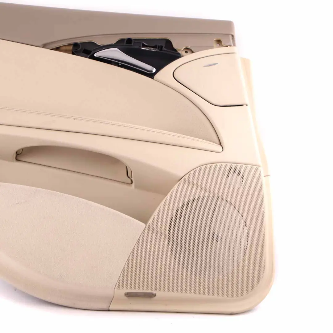 Mercedes W211 Door Card Rear Left N/S Door Trim Panel Cloth Fabric Beige - SKU A2117300570-1 - Part number A2117300570