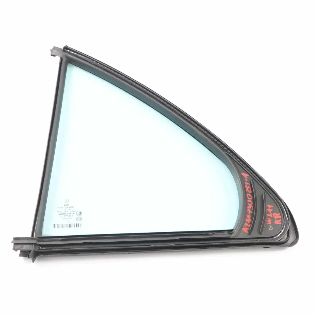 Mercedes W211 Seitenfenster Limousine Hinten Rechts Blau Glas AS2 - SKU A2117300655 - Teilenummer A2117300655