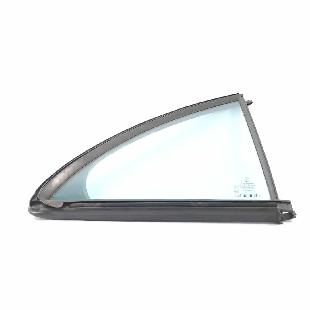 Side Window Sedan Rear Right O/S Blue Glass AS2 to Mercedes W211 with Part number A2117300655 Mercedes W211 Side Window Sedan Rear Right O/S Blue Glass AS2 - SKU A2117300655 - Part number A2117300655