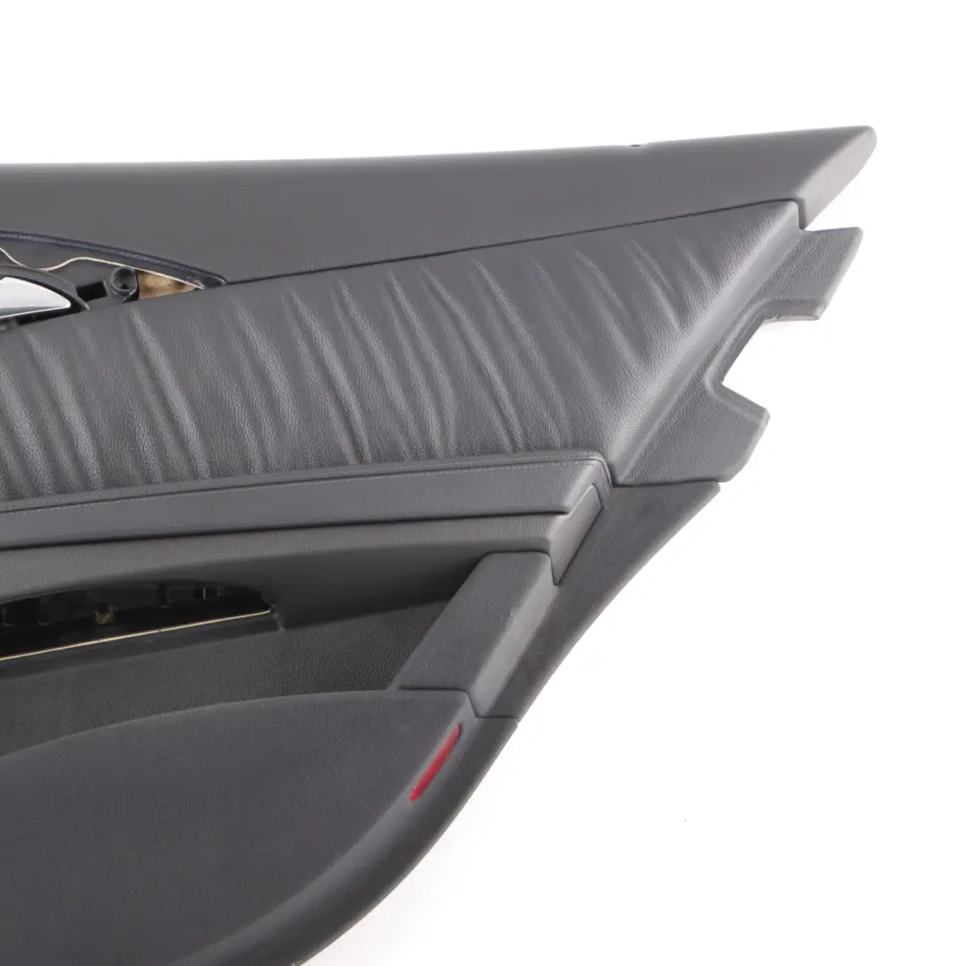 Mercedes W211 Türkarte Hinten Rechts Tür Verkleidung Schwarz Leder Elegance - SKU A2117300670-1 - Teilenummer A2117300670