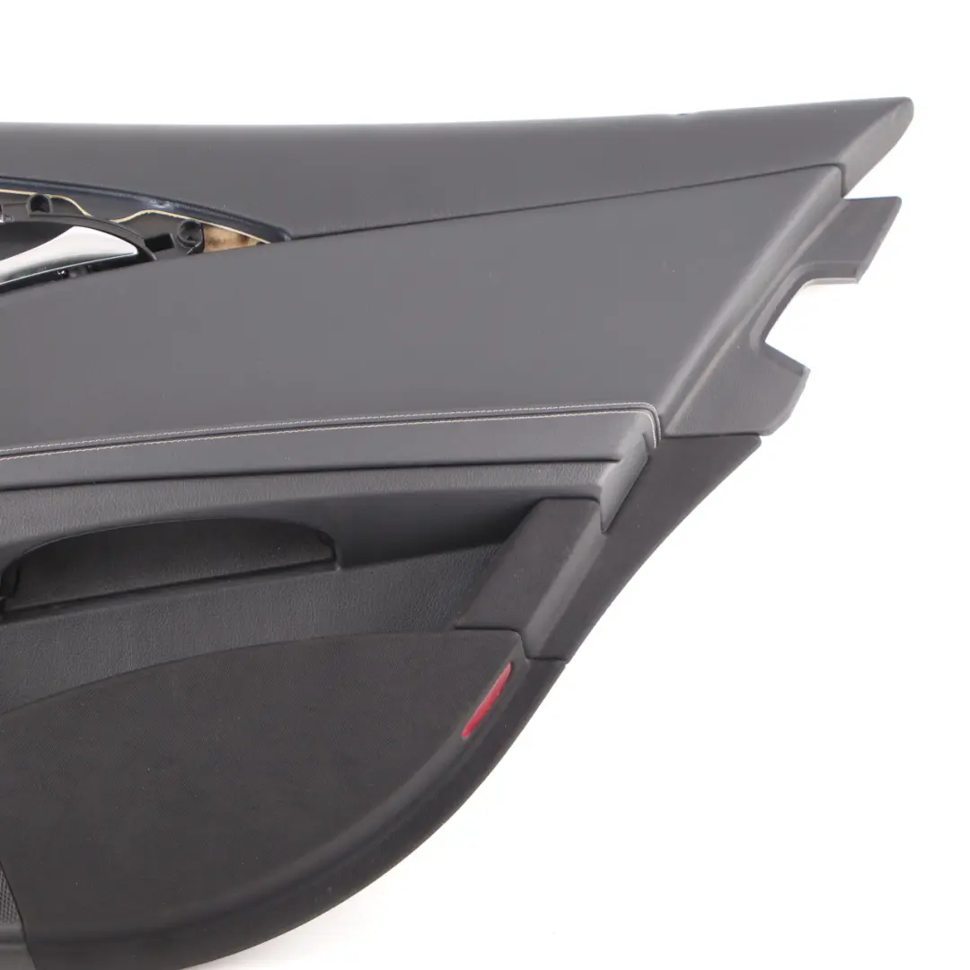 Mercedes W211 Door Card Rear Right O/S Door Trim Panel Black Artico Leather - SKU A2117300670-2 - Part number A2117300670