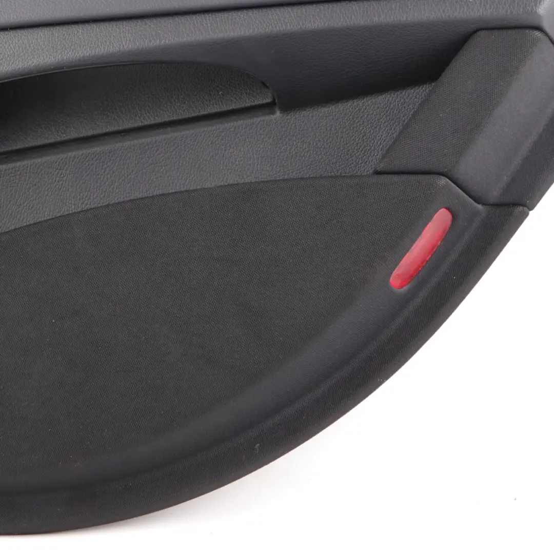 Mercedes W211 Door Card Rear Right O/S Door Trim Panel Black Artico Leather - SKU A2117300670-2 - Part number A2117300670