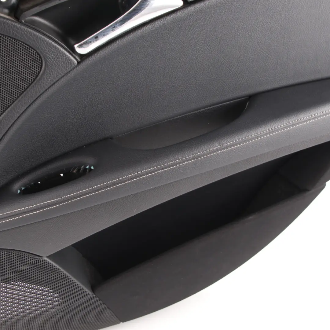 Door Card Rear Right O/S Door Trim Panel Black Artico Leather to Mercedes W211 with Part number A2117300670 Mercedes W211 Door Card Rear Right O/S Door Trim Panel Black Artico Leather - SKU A2117300670-2 - Part number A2117300670