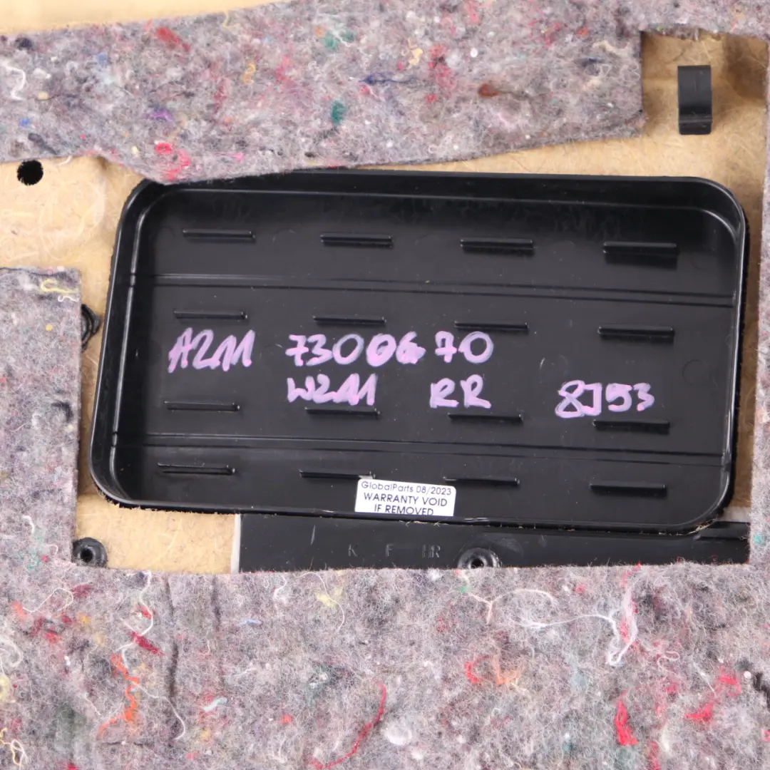 Mercedes W211 Door Card Rear Right O/S Door Trim Panel Cloth Fabric Beige - SKU A2117300670 - Part number A2117300670