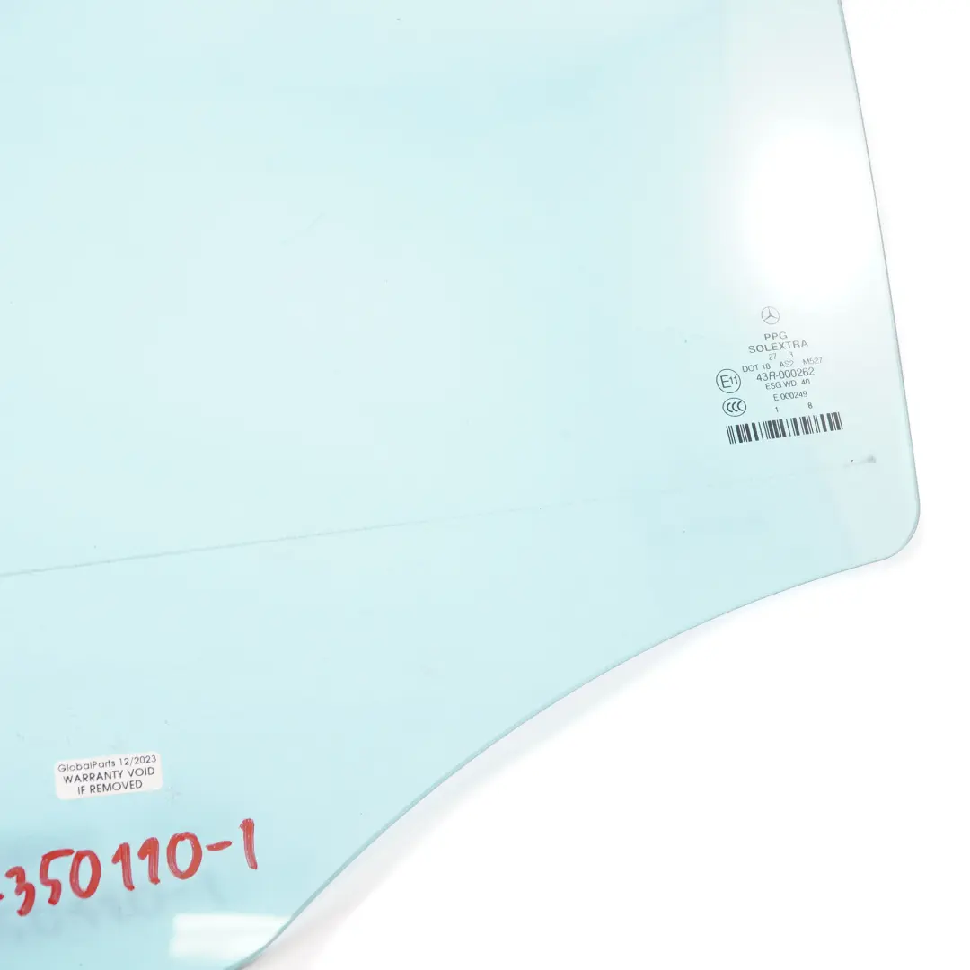 Door Left N/S Window Glass AS2 to Mercedes W211 Rear with Part number A2117350110 Mercedes W211 Rear Door Left N/S Window Glass AS2 - SKU A2117350110-1 - Part number A2117350110