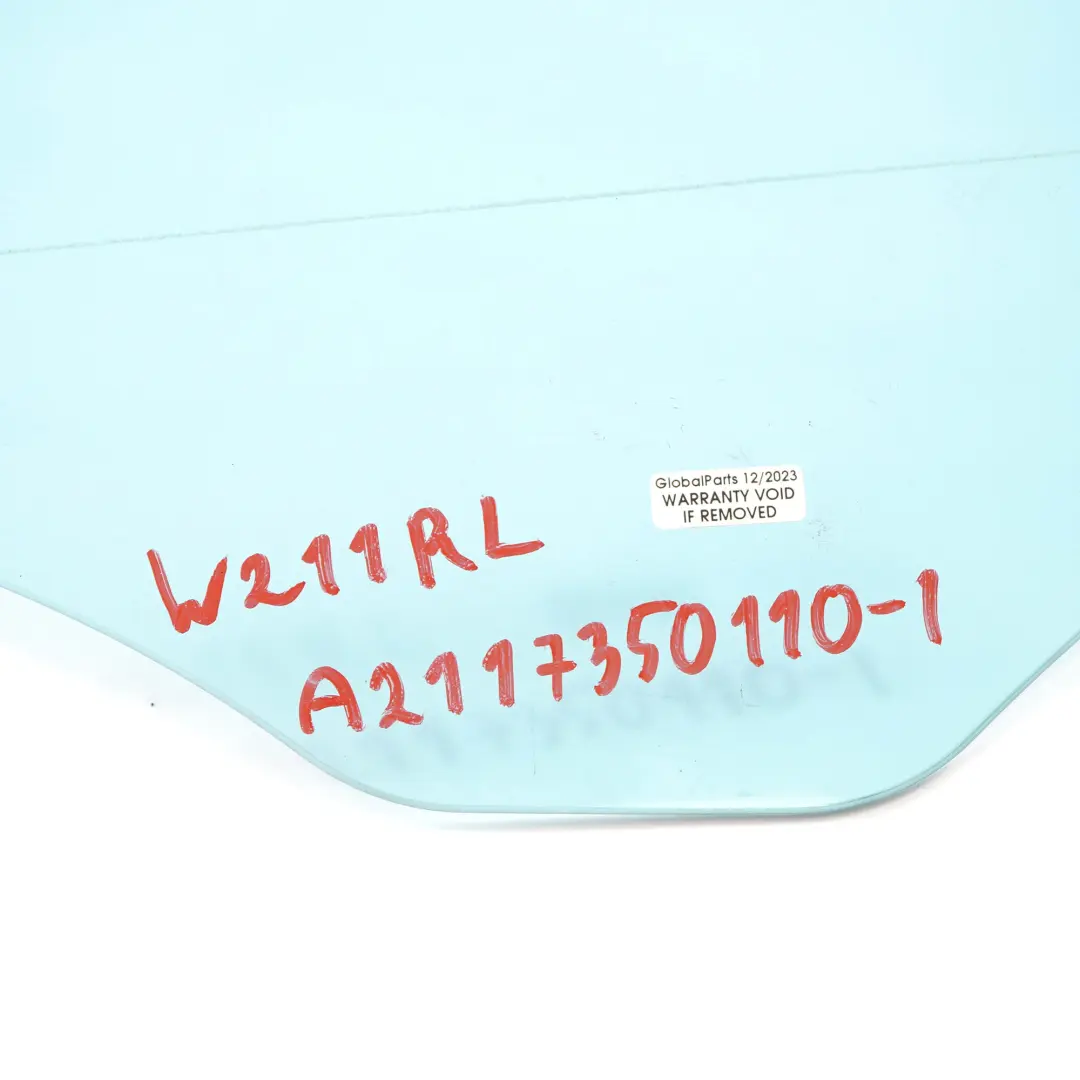 Door Left N/S Window Glass AS2 to Mercedes W211 Rear with Part number A2117350110 Mercedes W211 Rear Door Left N/S Window Glass AS2 - SKU A2117350110-1 - Part number A2117350110